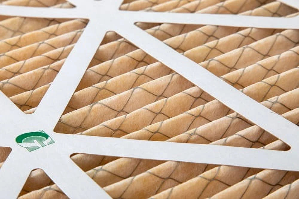 3 Pack of 20x20x2  11 Pleated 2" Inch Air Filters by Glasfloss. Actual Size: 19-1/2 x 19-1/2 x 1-3/4