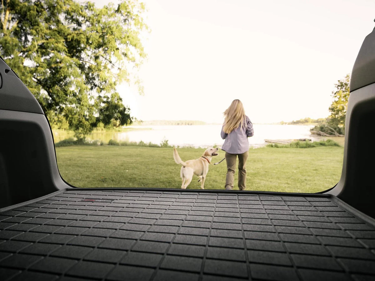 WeatherTech Cargo Trunk Liner fit with 2021-2024 Jeep Grand Cherokee  - Behind 2nd Row Seating, Cocoa