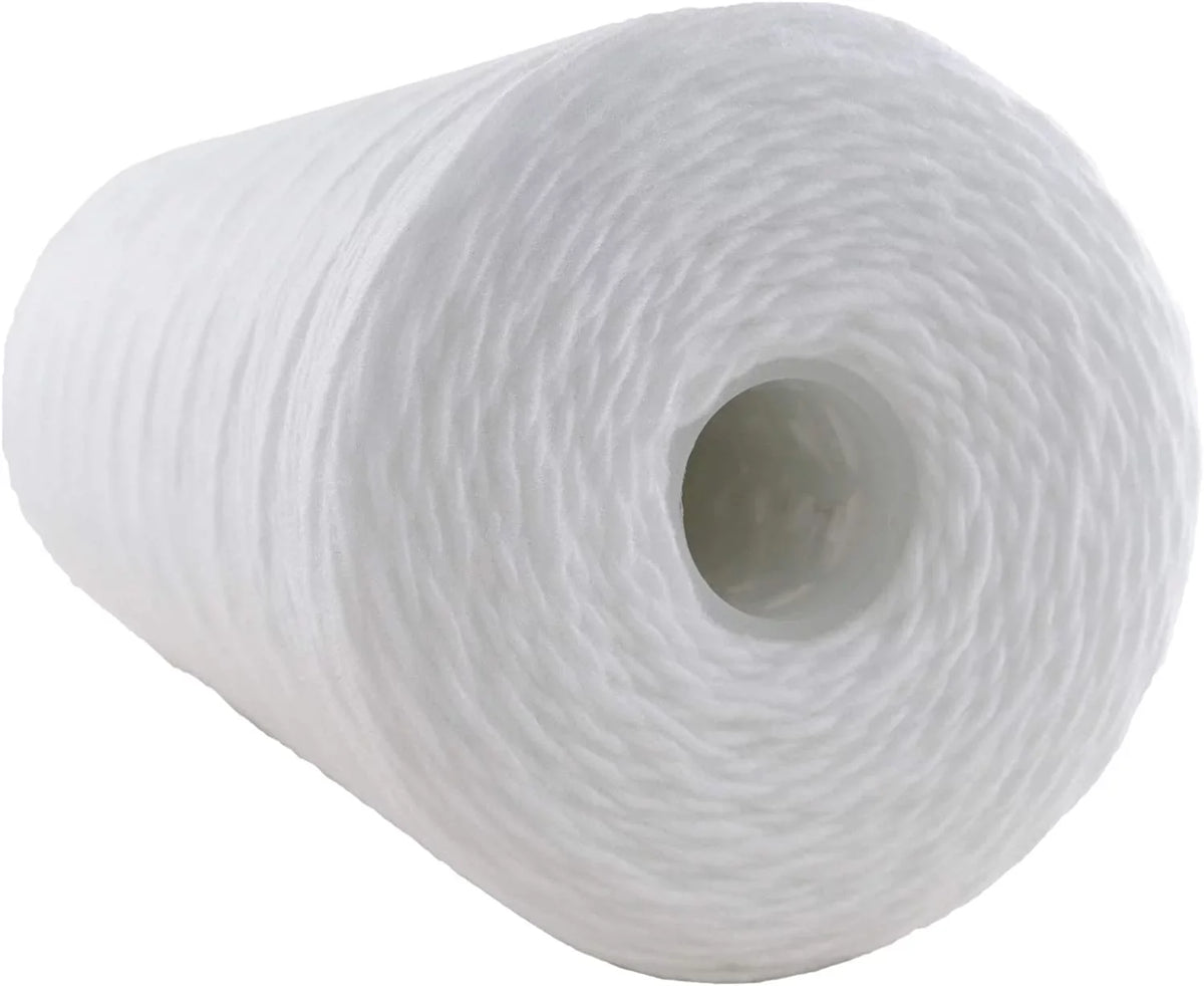 SpiroPure -- 10x4.5 25 Micron String-Wound Polypropylene Water Filter Cartridge  355216-43 - (Case of 8)