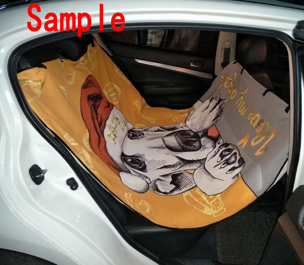 Paris Eiffel Tower Pet Car Seat Cover Dog Car Seat Mat Hammock Cargo Mat Trunk Mat For Cars Trucks and  54x60 inches