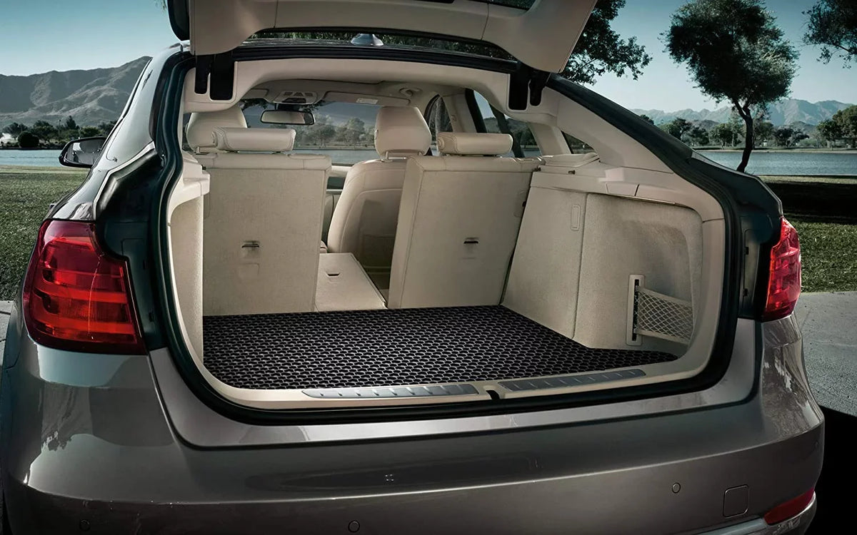 Cargo/Trunk Mat Accessories Compatible with   - with Cargo Tie Down Rails - All Weather - Heavy Duty - (Made in ) - 2021