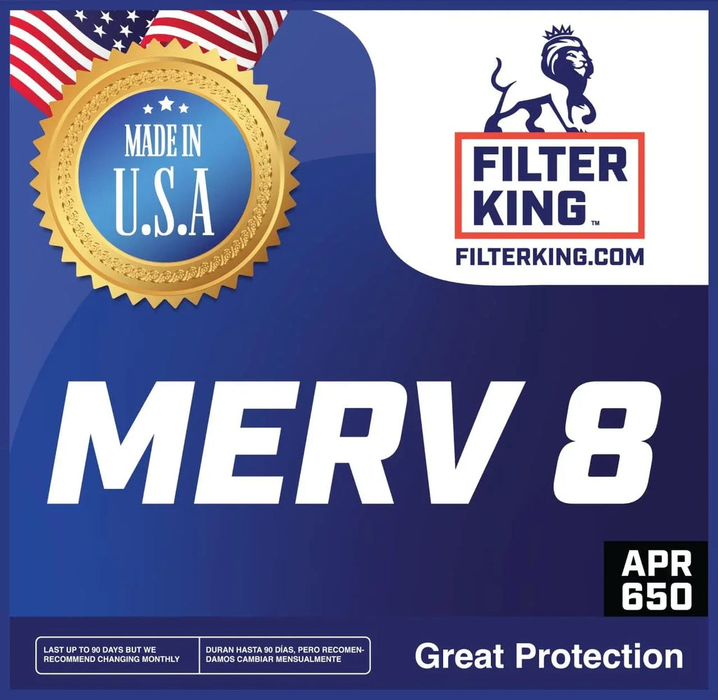 Filter King 9x23x1 Air Filter | 4- |  8  Pleated / Furnace Filters |    | Actual Size: 9 x 23 x .75"